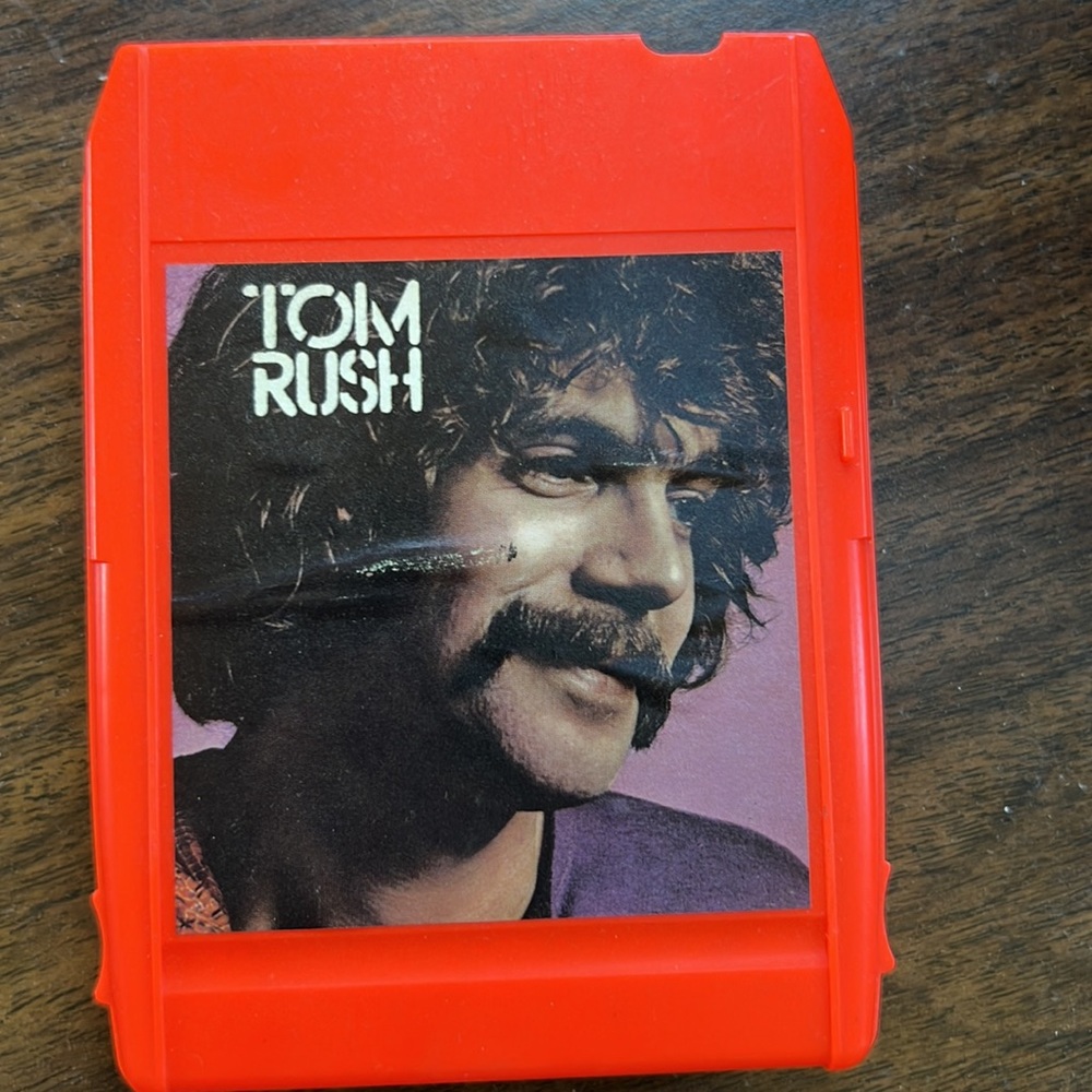 Tom Rush 8-track tape cartridge 1970 vintage